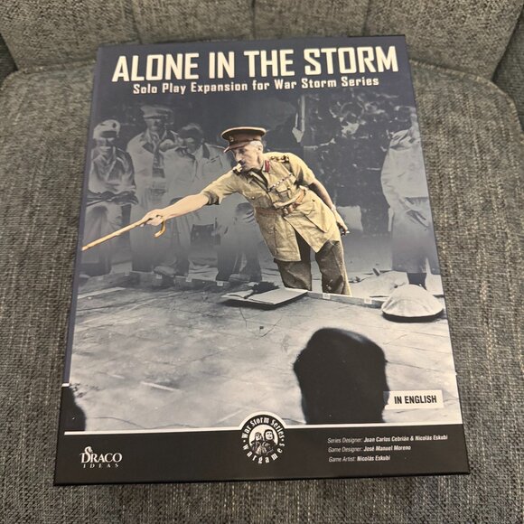 Alone in the Storm: Solo Play Expansion for War Storm Series (open, unpunched) - Picture 1 of 15